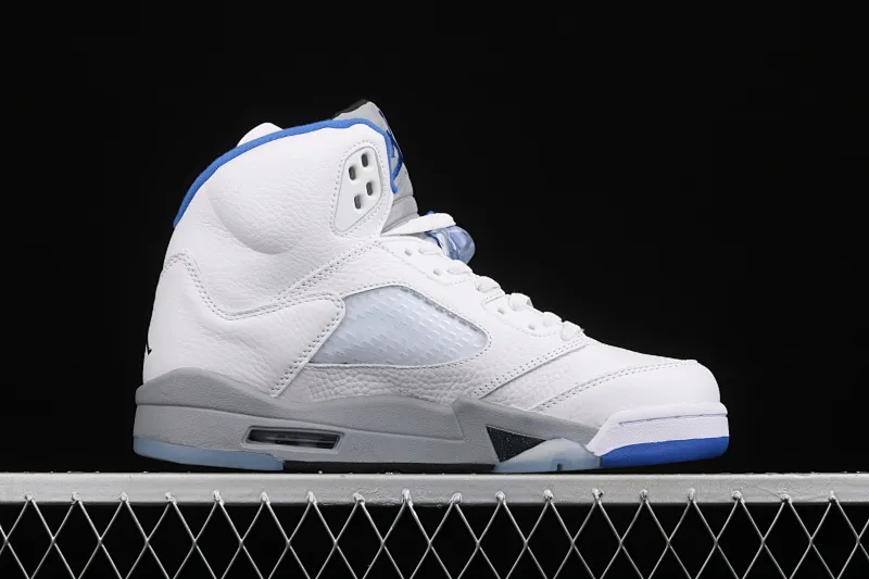 All categories Air Jordan Jordan series basketball shoes Air Jordan 5 J version Air Jordan 5 "Stealth 2.0" AJ5 Joe 5 white and blue color DD0587-140